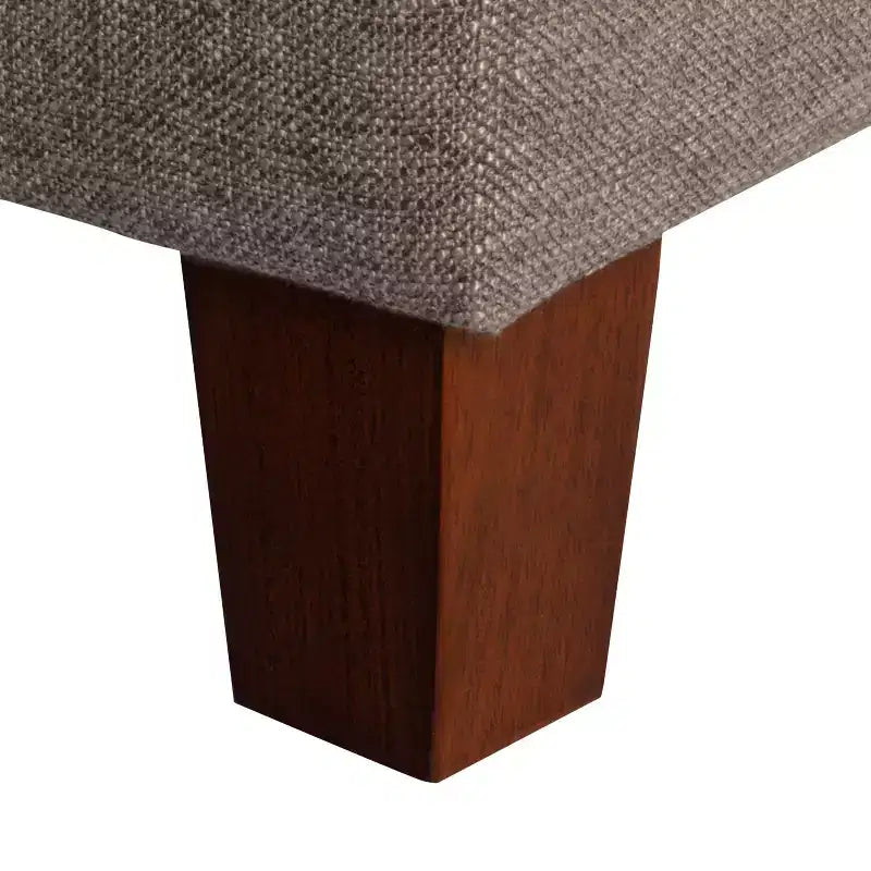 Banc de rangement capitonné