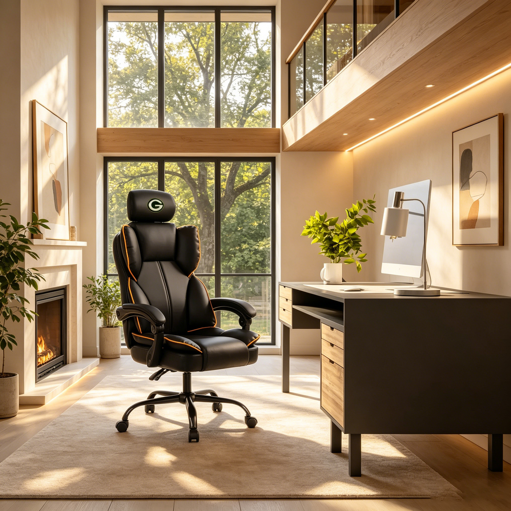 Fauteuil de bureau des Packers de Green Bay