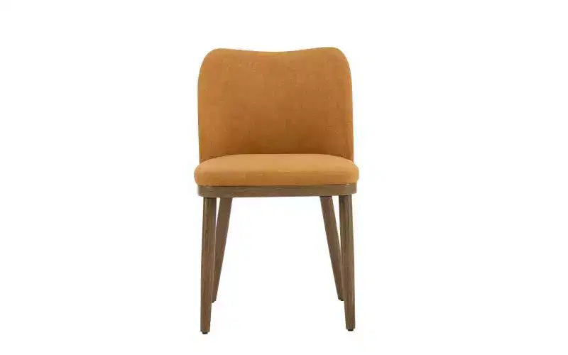 Chaises de salle à manger tapissées en tissu Ginger
