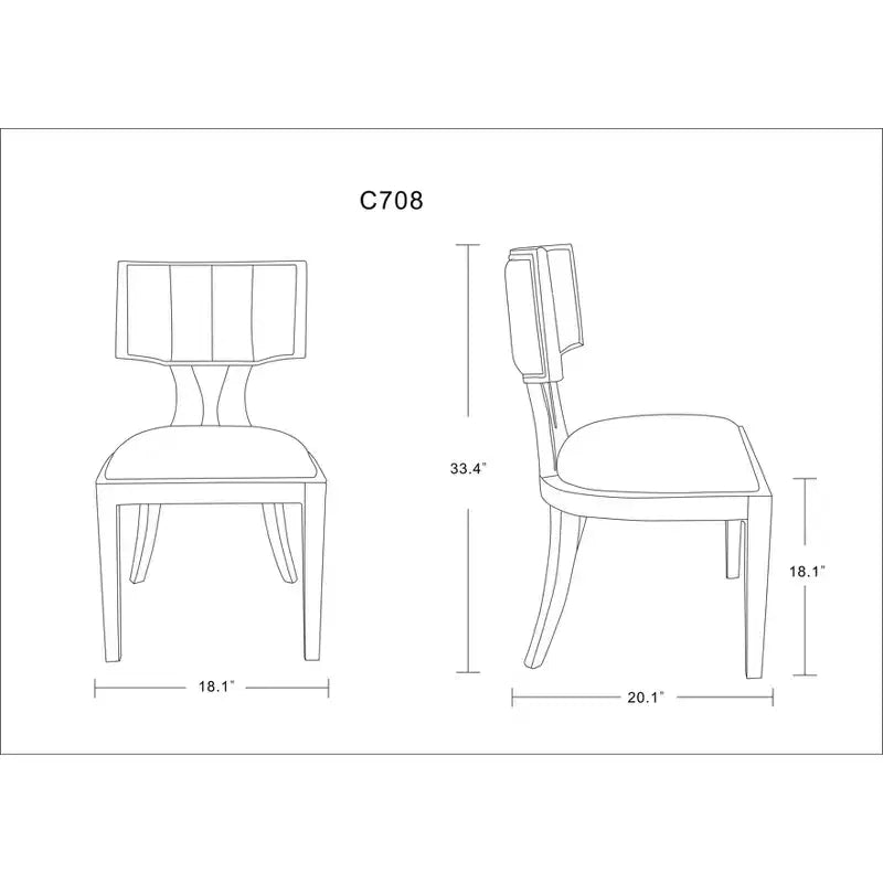 Chaises de salle à manger en similicuir argentées