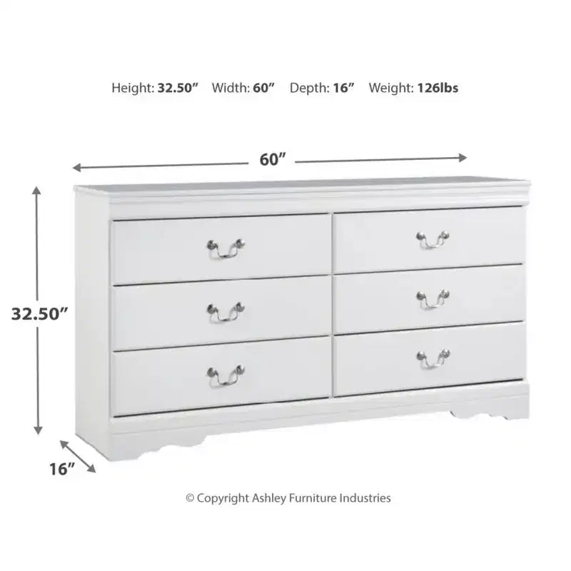 Commode blanche