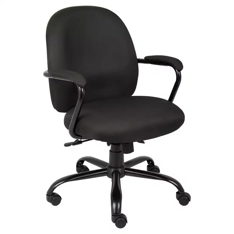 Chaise de travail robuste noire