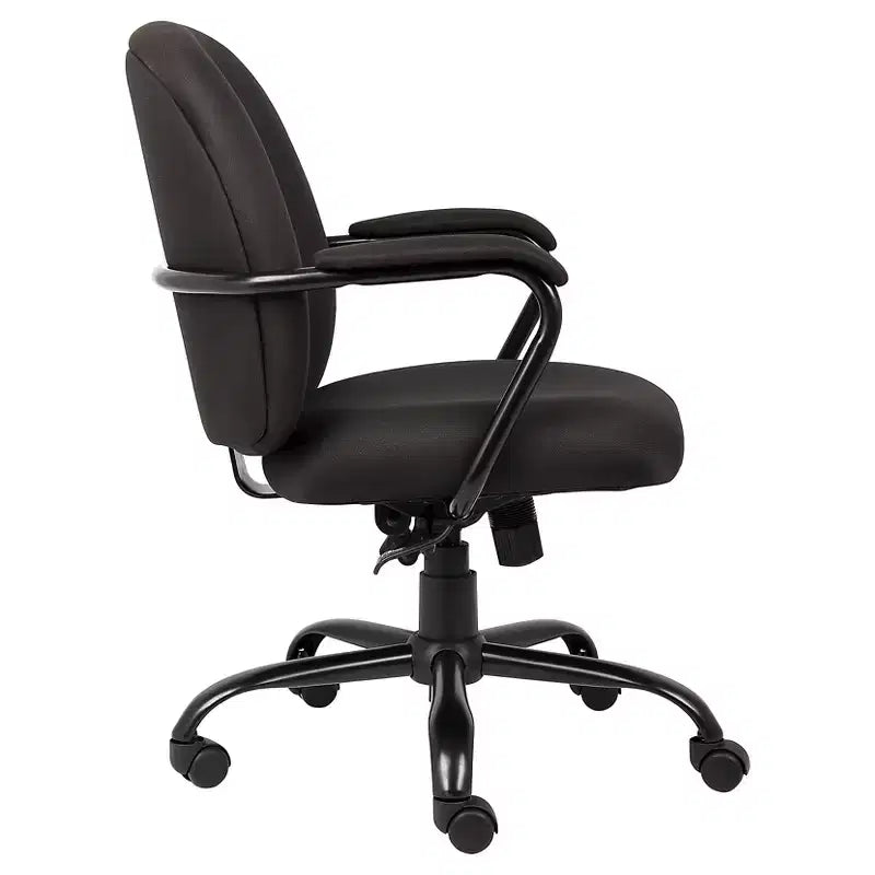 Chaise de travail robuste noire