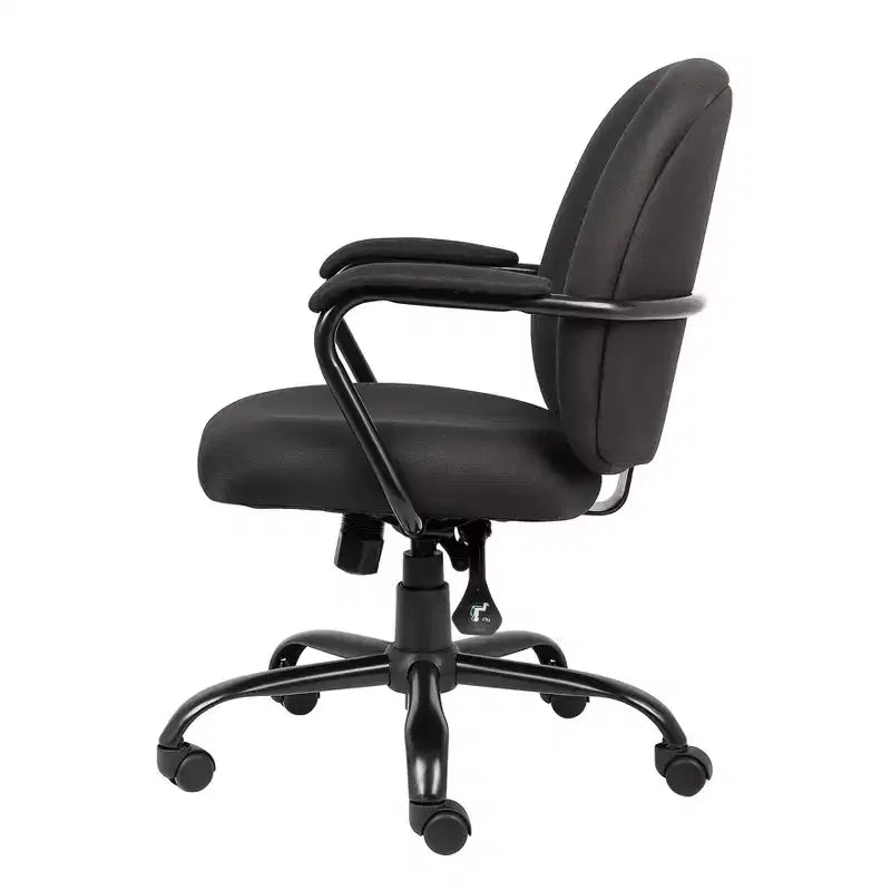 Chaise de travail robuste noire