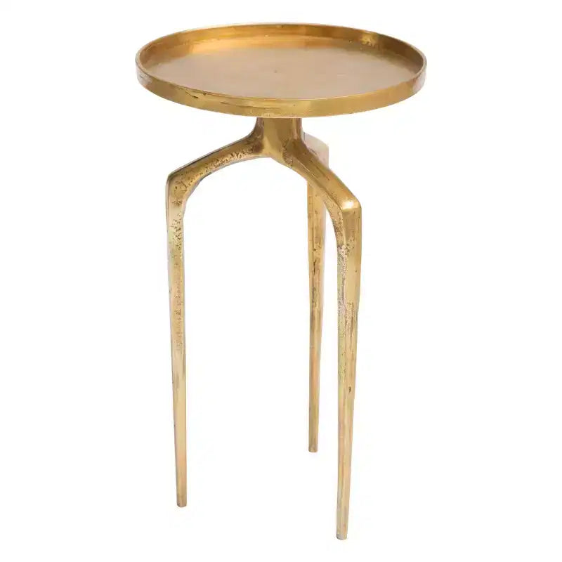 Tables gigognes rondes modernes Or antique