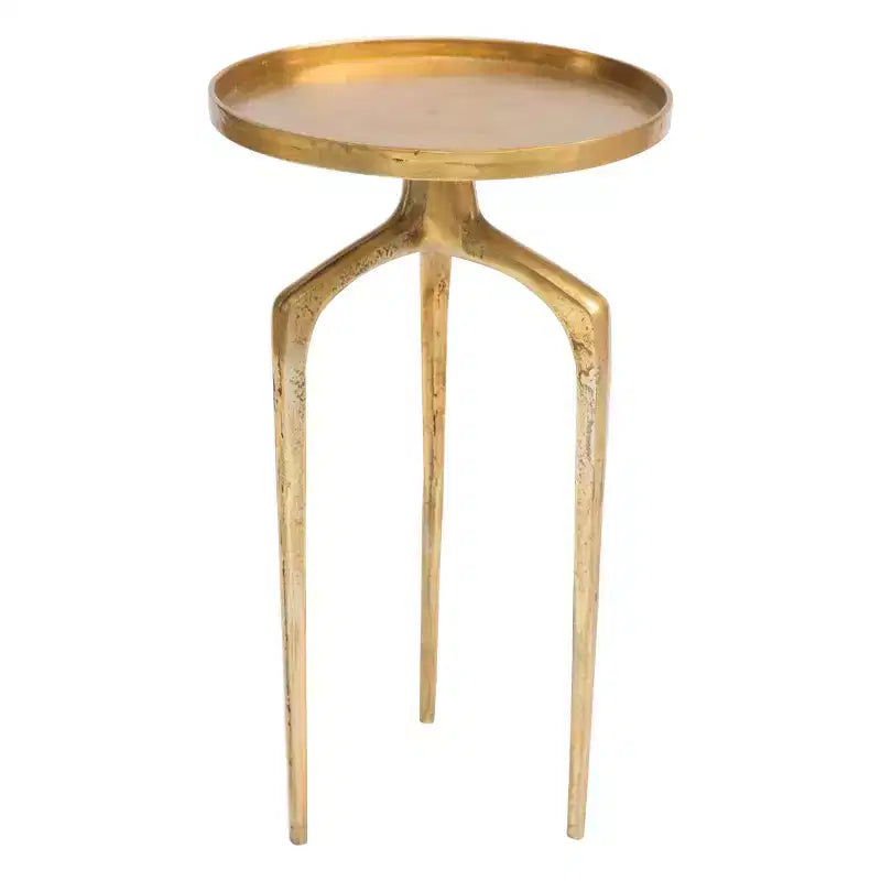 Tables gigognes rondes modernes Or antique