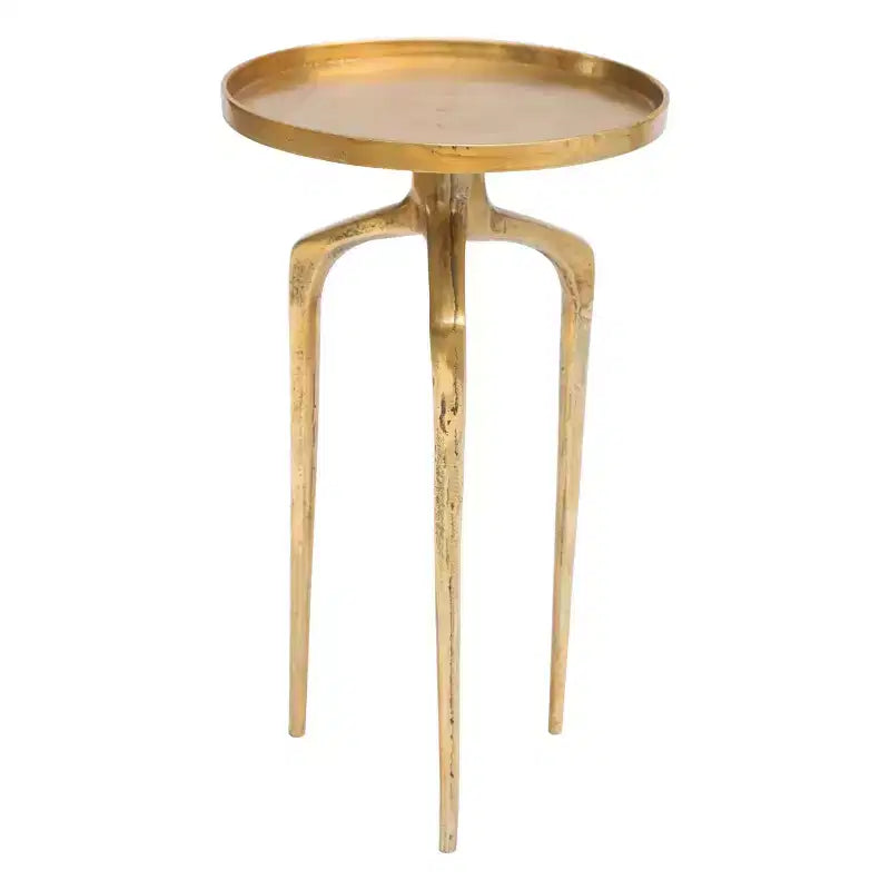 Tables gigognes rondes modernes Or antique