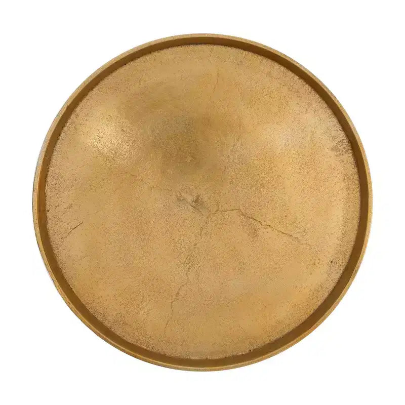 Tables gigognes rondes modernes Or antique