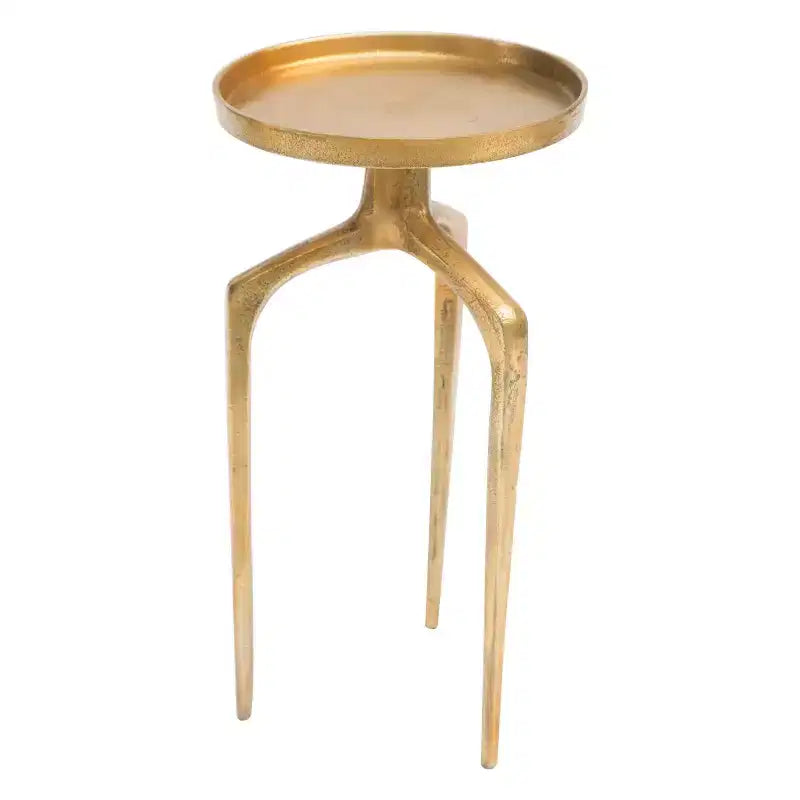 Tables gigognes rondes modernes Or antique