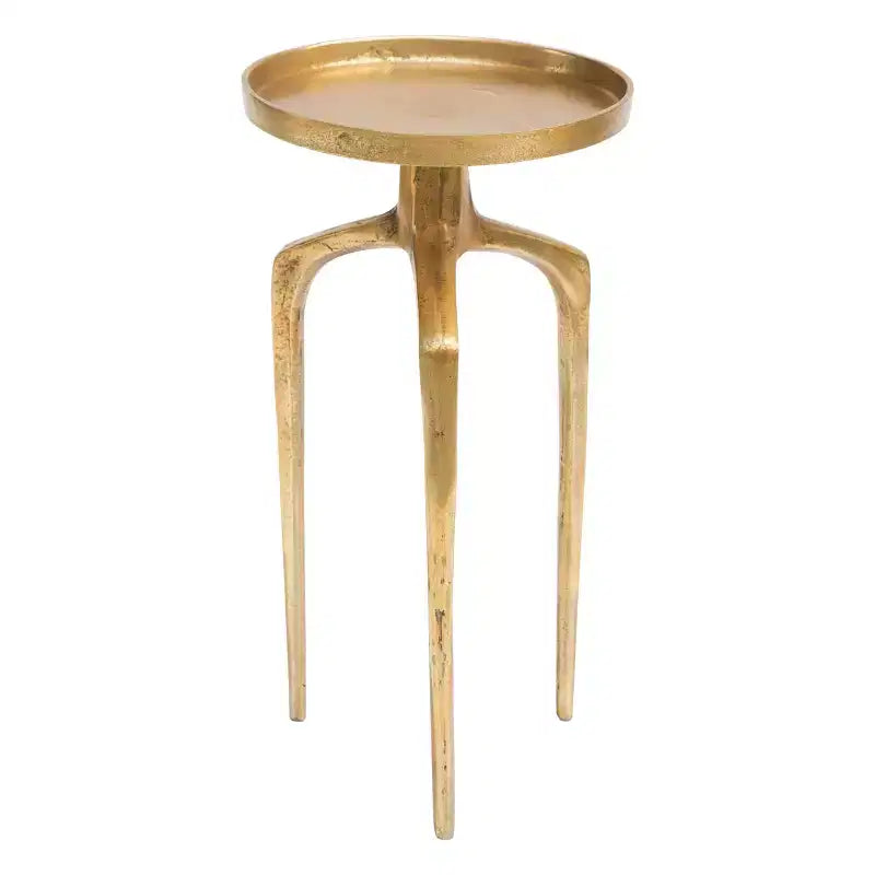 Tables gigognes rondes modernes Or antique