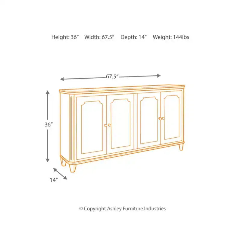 Meubles de rangement décoratifs | Buffet de style rustique
