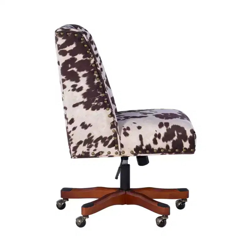 Chaise de Bureau Simple avec Décoration de Rivets
