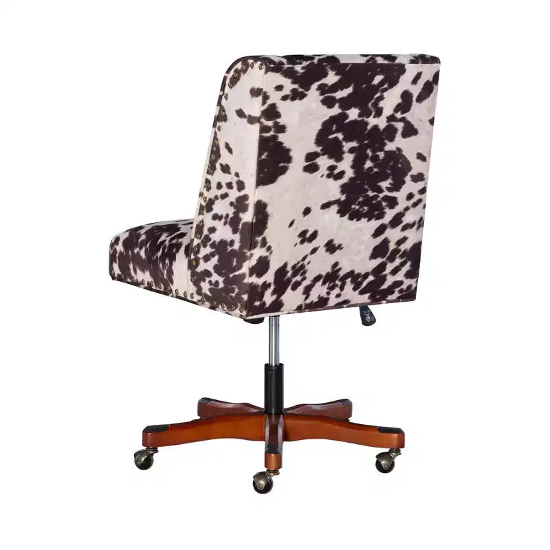 Chaise de Bureau Simple avec Décoration de Rivets