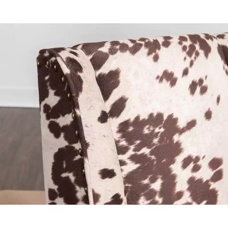 Chaise de Bureau Simple avec Décoration de Rivets