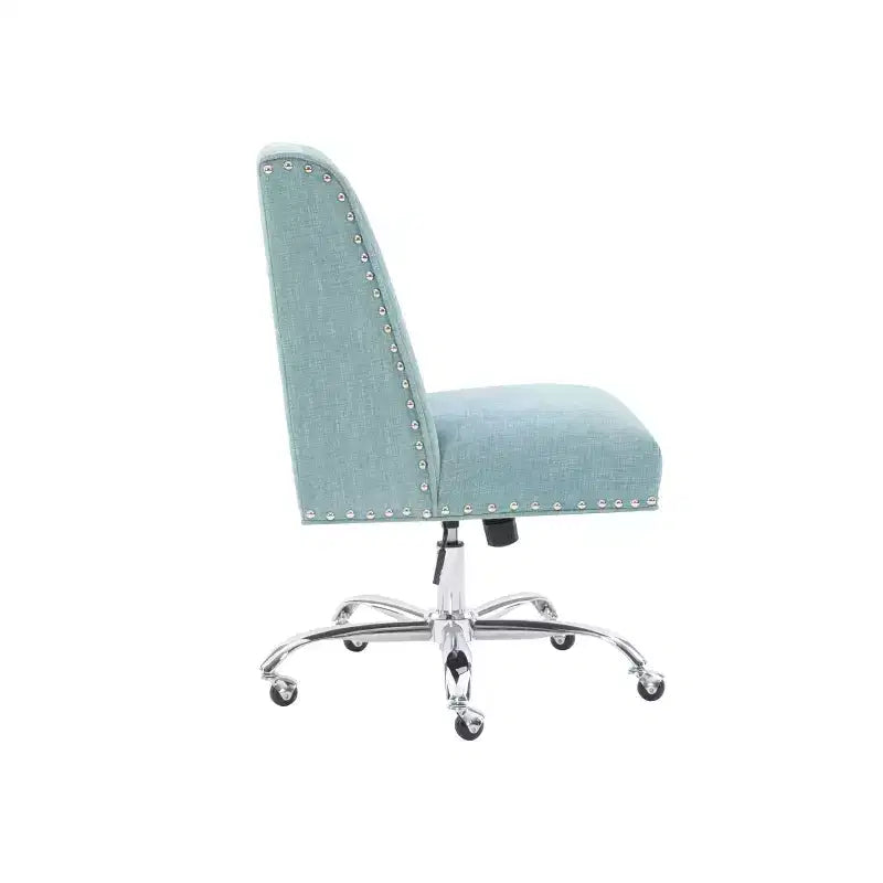 Chaise de Bureau Simple avec Décoration de Rivets