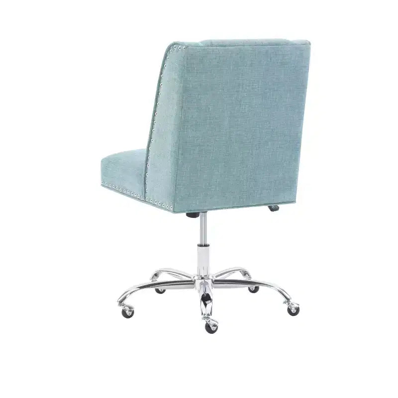 Chaise de Bureau Simple avec Décoration de Rivets