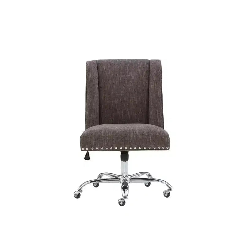 Chaise de Bureau Simple avec Décoration de Rivets