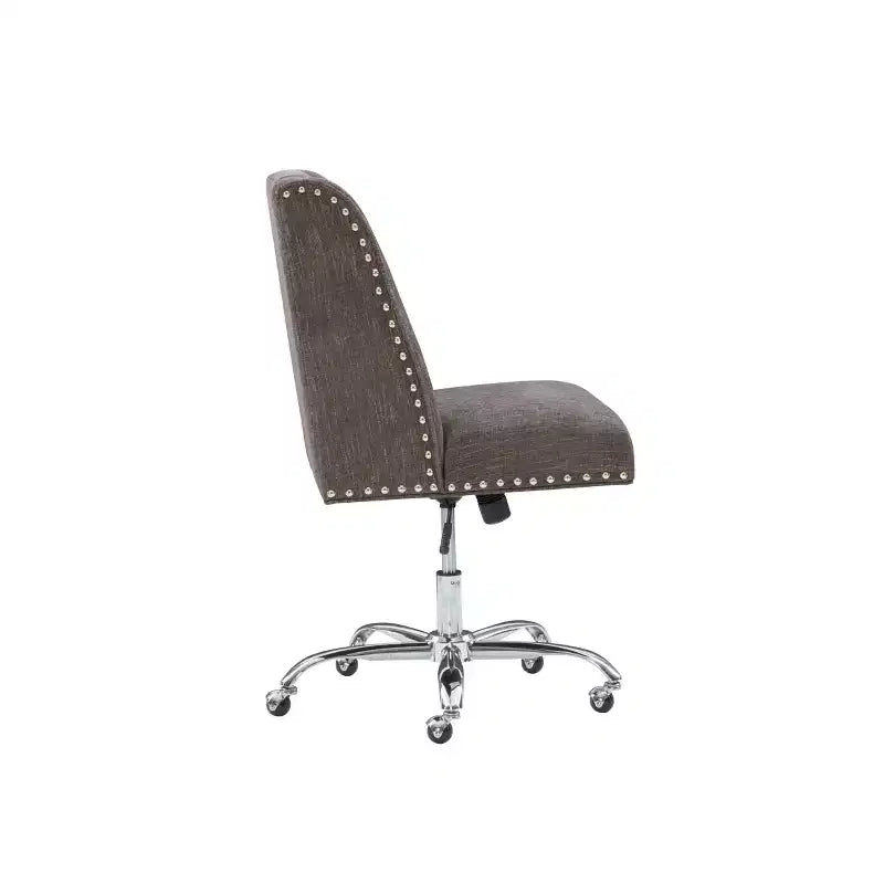 Chaise de Bureau Simple avec Décoration de Rivets