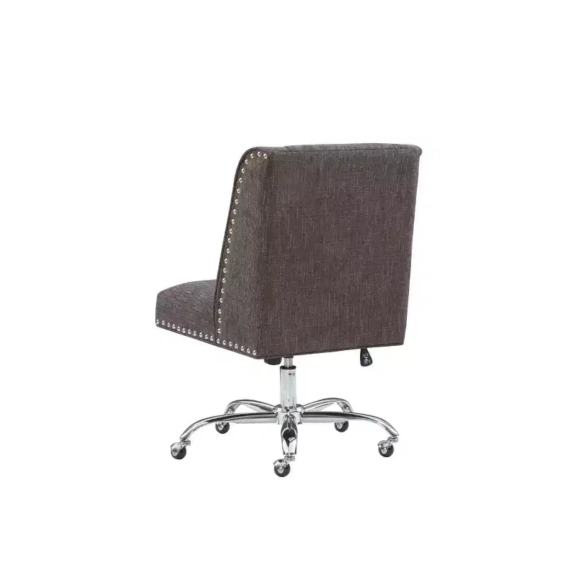 Chaise de Bureau Simple avec Décoration de Rivets