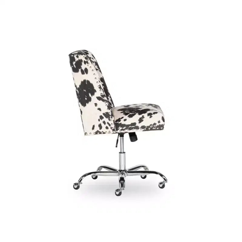 Chaise de Bureau Simple avec Décoration de Rivets