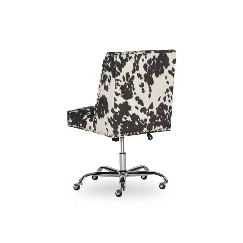 Chaise de Bureau Simple avec Décoration de Rivets