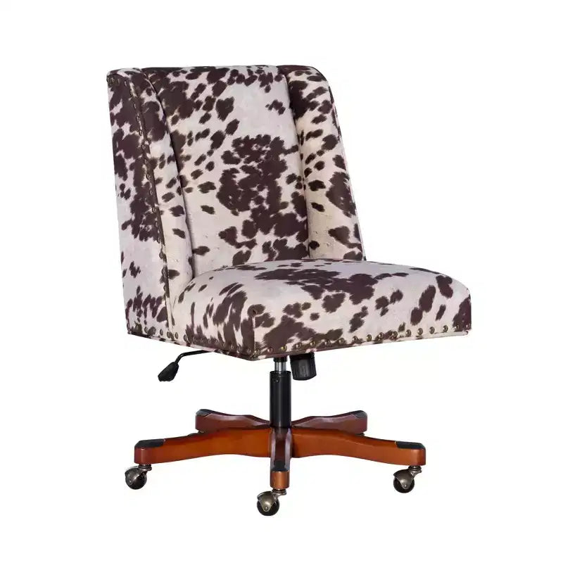 Chaise de Bureau Simple avec Décoration de Rivets