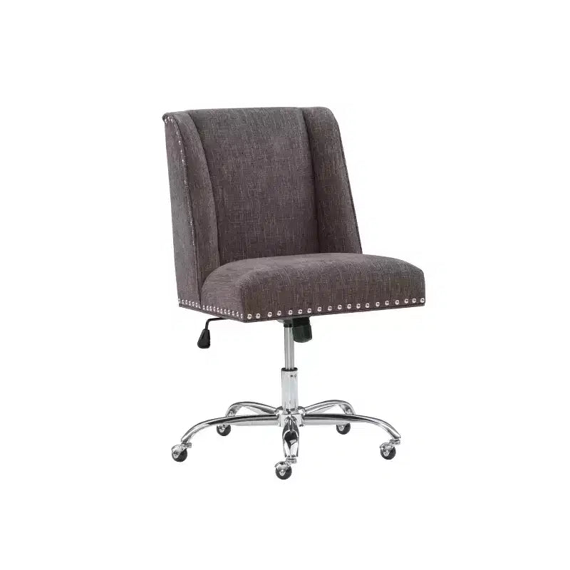 Chaise de Bureau Simple avec Décoration de Rivets