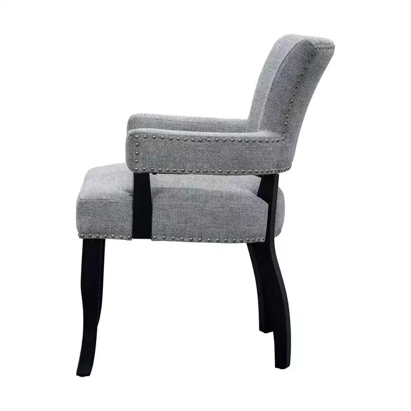 Chaise de salle à manger avec accoudoirs