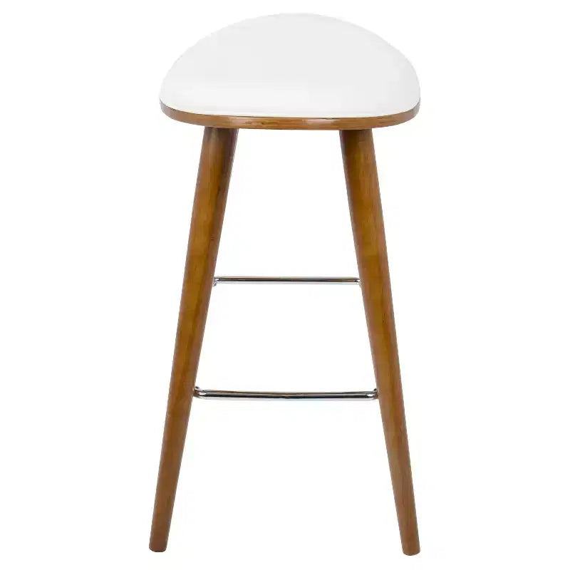 Tabourets de bar à hauteur de comptoir avec assise en similicuir