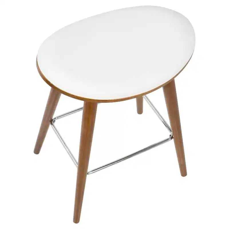 Tabourets de bar à hauteur de comptoir avec assise en similicuir