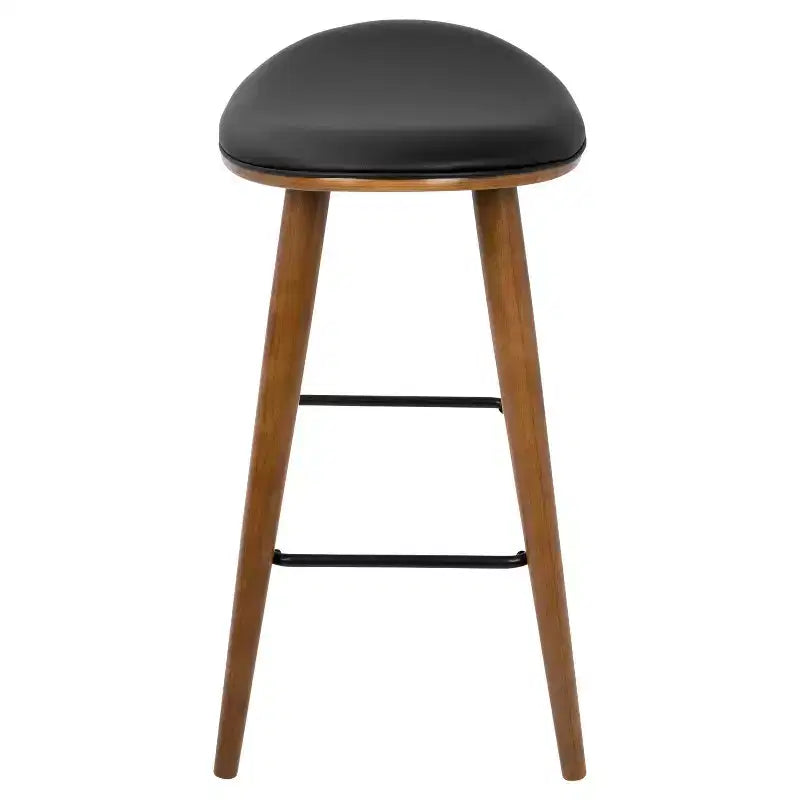 Tabourets de bar à hauteur de comptoir avec assise en similicuir