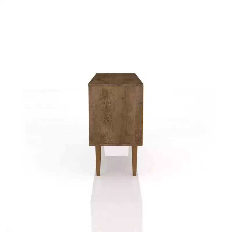 Meuble TV Mid-Century Moderne avec 2 étagères et 1 porte
