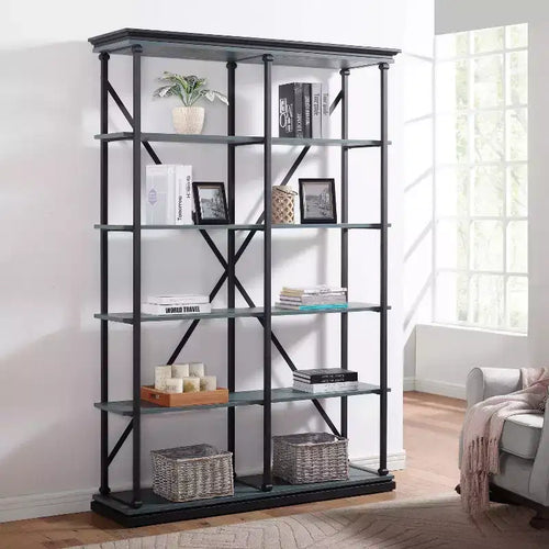 Bibliothèque à 5 niveaux
