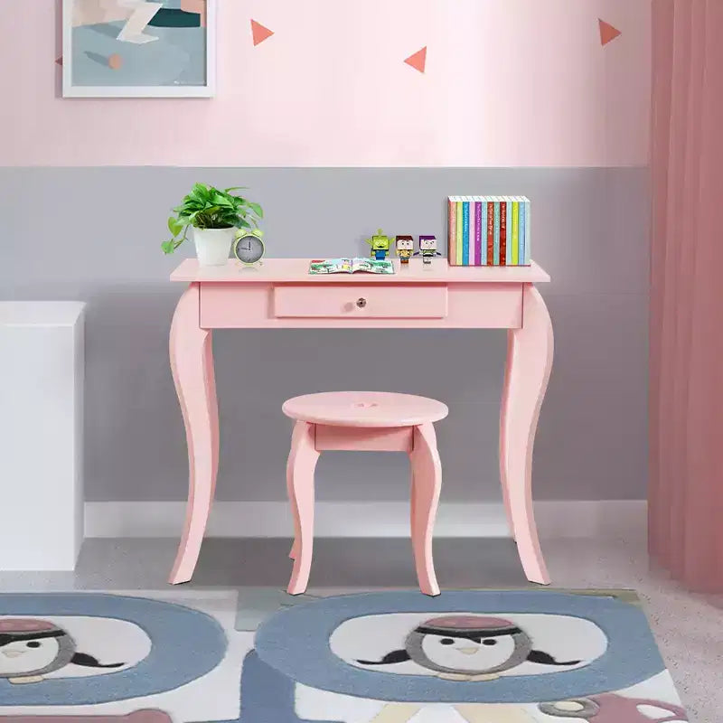 Table de Maquillage Coiffeuse Princesse pour Enfants
