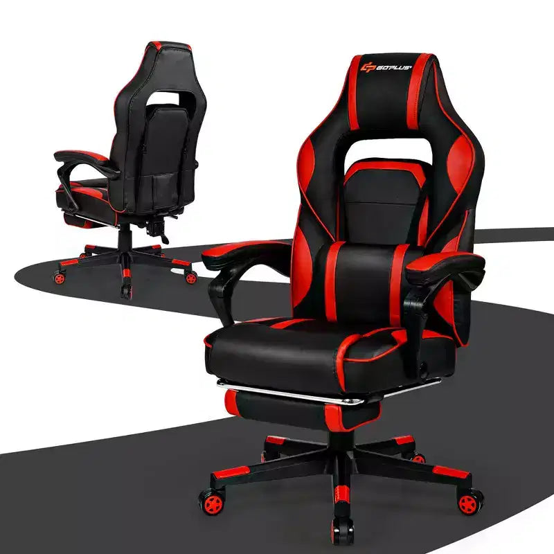 Chaise de bureau gamer inclinable massante