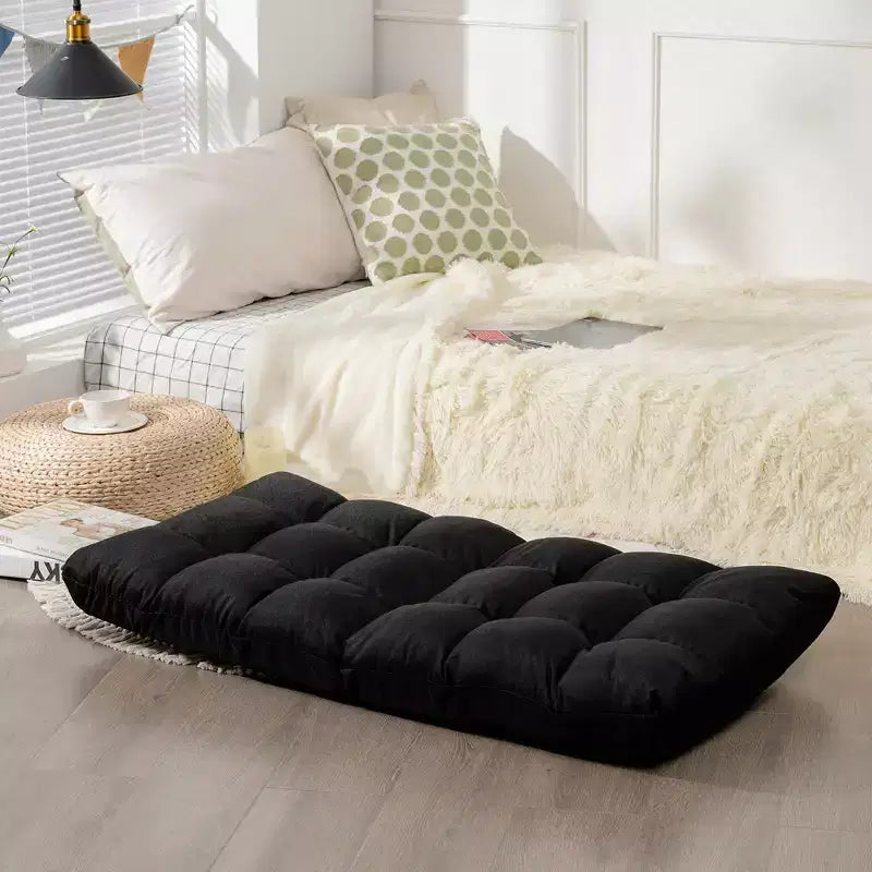 Chaise de sol réglable 14 positions, fauteuil de jeu paresseux pliant, chaise longue