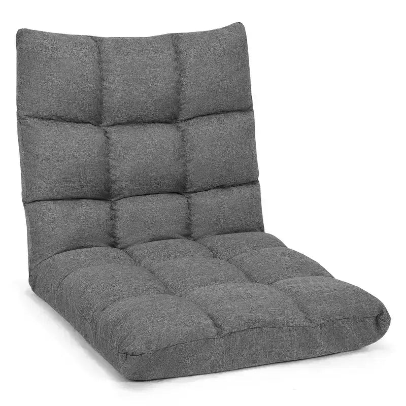 Chaise de sol réglable 14 positions, fauteuil de jeu paresseux pliant, chaise longue