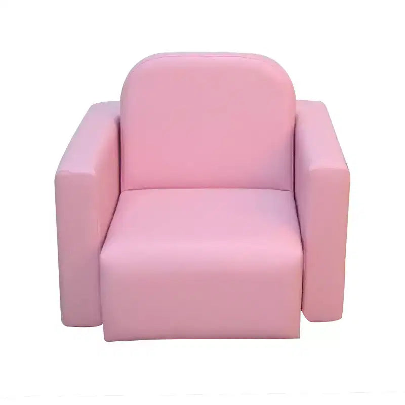Canapé convertible et table et chaise 2-en-1 multifonctionnel pour enfants
