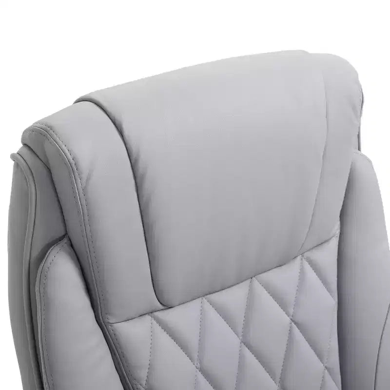Chaise de bureau ergonomique pivotante à 360° à dossier haut