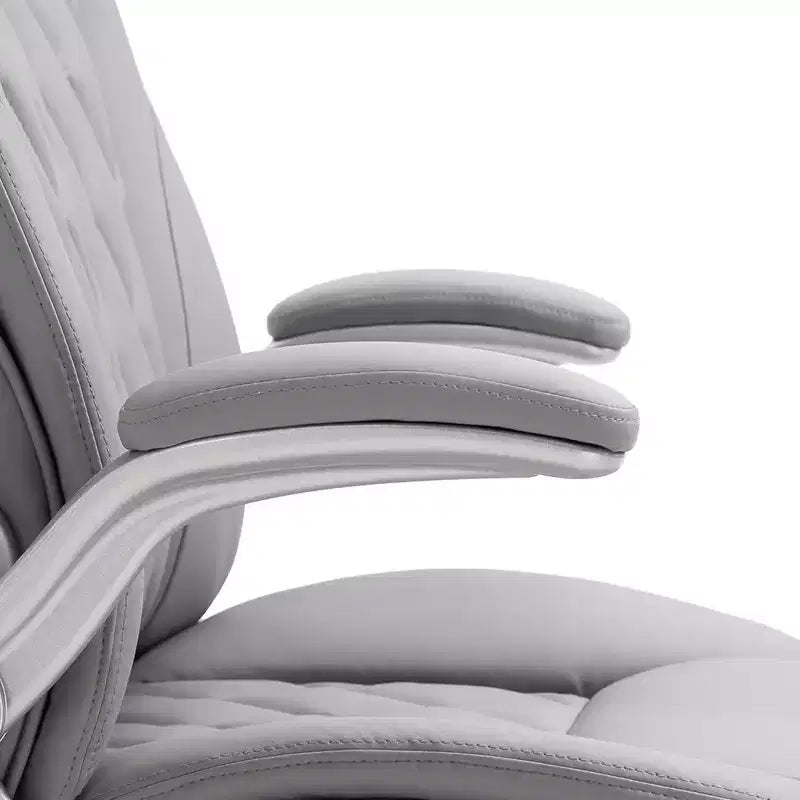 Chaise de bureau ergonomique pivotante à 360° à dossier haut