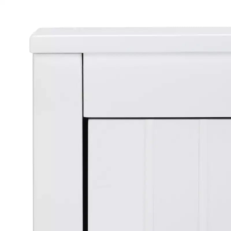 Table de chevet 2 tiroirs blanche