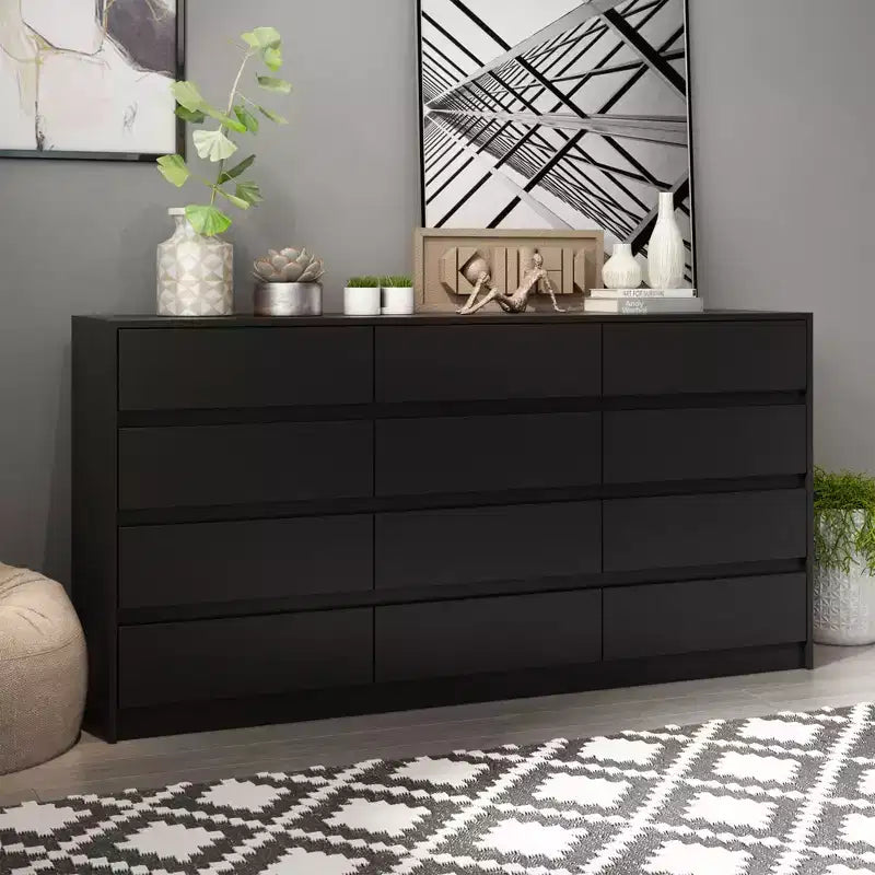 Commode moderne à 12 tiroirs – Épurée