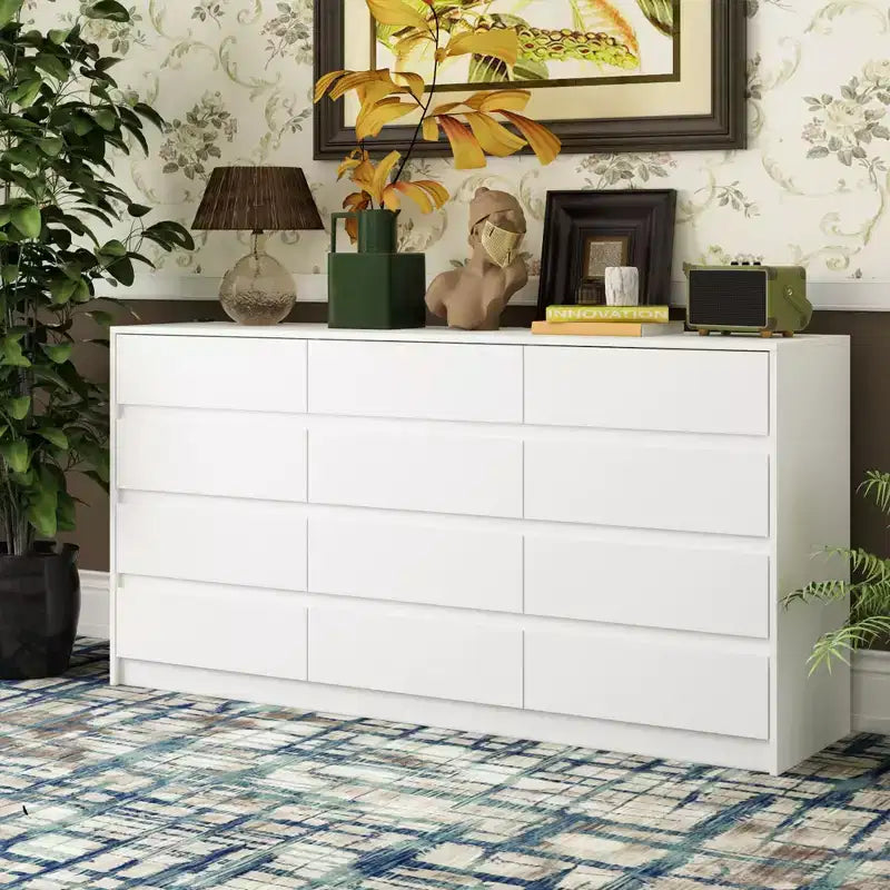 Commode moderne à 12 tiroirs – Épurée