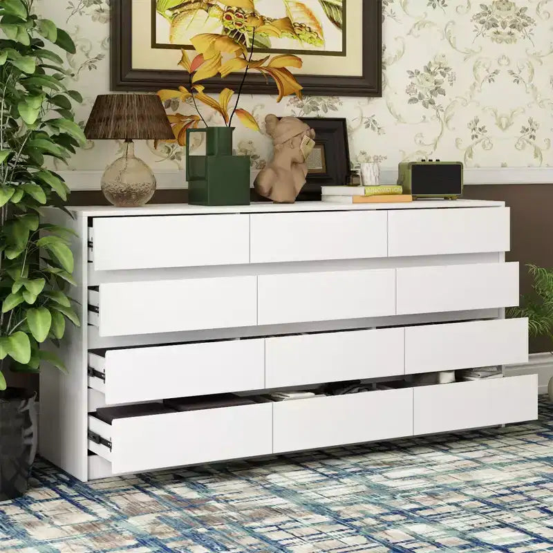 Commode moderne à 12 tiroirs – Épurée