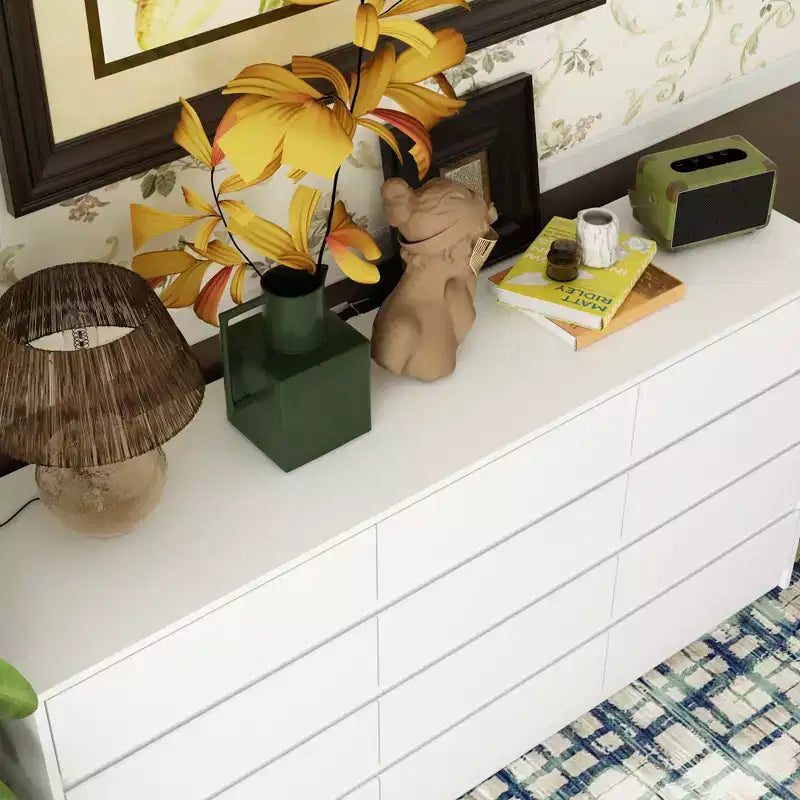 Commode moderne à 12 tiroirs – Épurée