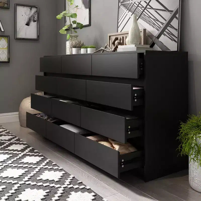 Commode moderne à 12 tiroirs – Épurée
