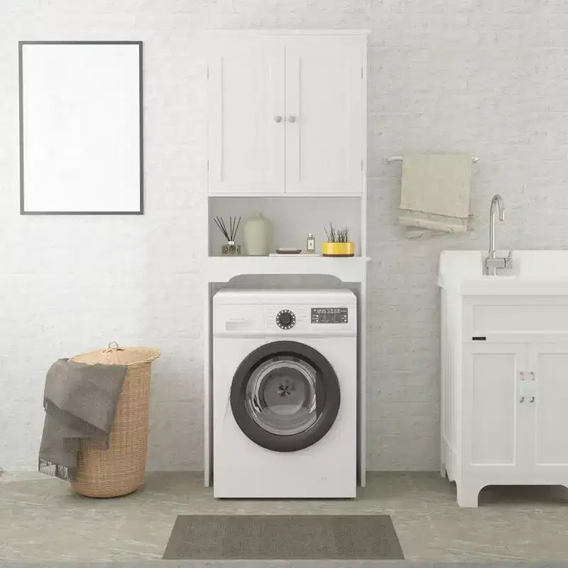 Meuble de rangement au-dessus des toilettes Étagère de rangement peu encombrante pour salle de bain