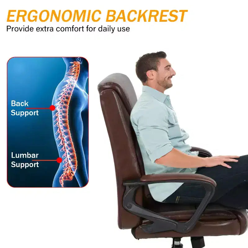 Fauteuil de bureau de direction en cuir PU de qualité supérieure