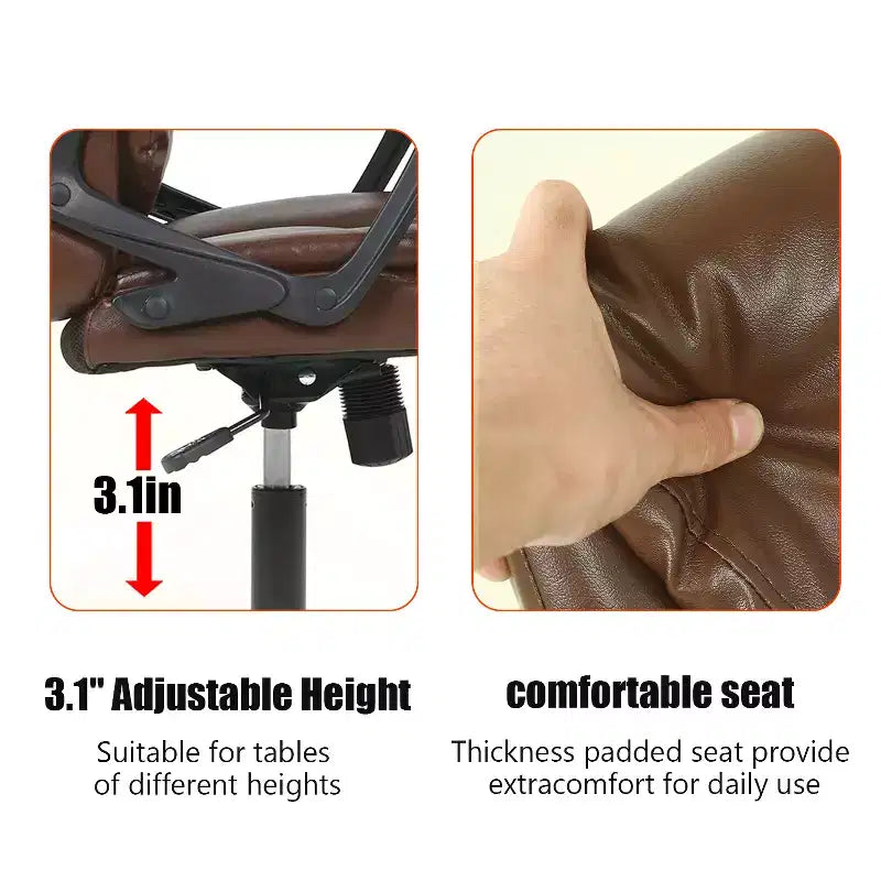Fauteuil de bureau de direction en cuir PU de qualité supérieure