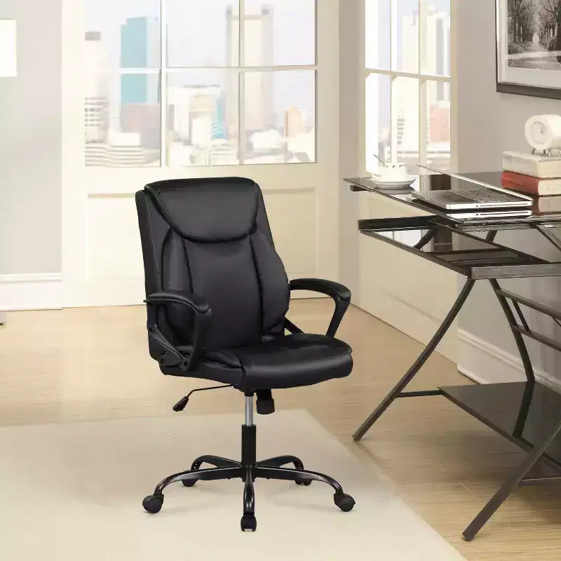 Fauteuil de bureau de direction en cuir PU de qualité supérieure